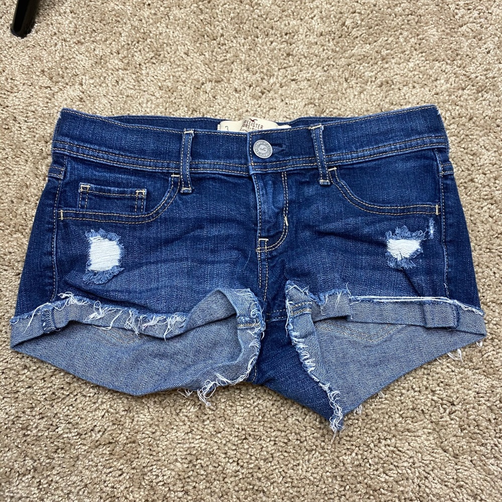 Hollister jean shorts